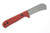 Very Good Knife Company - Lineman - 3.25" AEB-L Fixed Blade W/ Red Canvas Micarta Handle