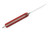 Very Good Knife Company - Lineman - 3.25" AEB-L Fixed Blade W/ Red Canvas Micarta Handle