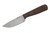 Very Good Knife Company - Adventure Jr. - 3.5" AEB-L Fixed Blade W/ Brown Burlap Micarta Handle