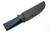 Very Good Knife Company - Walkabout - 6" AEB-L Fixed Blade W/ Denim Blue Canvas Micarta Handle