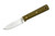 Battle Horse Knives - Maverick Colt - 01 Steel Fixed Blade w/ Green Canvas Micarta Handle