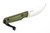 JP Bladesmithing - Shinobi XL - 3.125" AEB-L Fixed Blade W/ OD Green G-10 Handle & Black Kydex Sheath