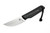 JP Bladesmithing - Shinobi XL - 3.125" AEB-L Fixed Blade W/ Black G-10 Handle & Black Kydex Sheath