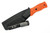 Aux Mfg & Hyper Collaboration - Sgain Dubh - 3" S35VN stainless steel Blade w/ Orange Grip-X Handles
