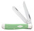 Case Cutlery: Mini Trapper - Smooth Mint Green Synthetic Handle - 2 Blade