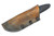 Black Bird Knives - Kestrel - 3.25" 80crv2 steel fixed black W/ Black Grip-X Handle