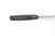 Black Bird Blades - Kestrel - 3.25" 80crv2 steel fixed black W/ Green Grip-X Handle