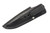 Black Bird Blades - Crow Hunter - 3.25" 80crv2 steel fixed black W/ Veridian Grip-X Handle