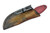 Black Bird Knives - EDC - One-Off Small Integral Bolster Full Tang - 2.75" 80crv2 steel fixed W/ Red Grip-X Handle