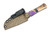 Lex Rex Customs - Sgian Dubh - 3" 1084 Steel Fixed Dagger W/ Stabilized Wood W/ Purple, Black, & White Accents Handle 