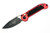 Microtech - LUDT Gen III S/E Red, Black Blade Standard - Automatic Folding Knife