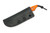 Heretic Knives - Kobold - Fixed Blade - 2.5" OD Green Magnacut Steel Bowie Blade W/ Orange G10 Handle