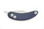 Woods Monkey Banana Peel by L.T. Wright - Clip Point - AEB-L Steel - 1/4" Blue Richlite Handle