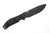 Ontario Knife Company - Ranger Knives Model 4.5 - 5" Black Coated 1095 Fixed Blade Knife w/Black Sculpted G-10 Handles