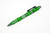 Heretic Knives - Thoth - Titanium Bolt-Action Pen - 5" Bolt Action Cel Shaded Toxic Green Pen