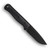 Reiff Knives: F4 Bushcraft - Fixed Blade - CPM 3V - Saber - Black DLC - Black G-10 Handles - Black Kydex Sheath