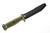 TOPS Knives - Snake River Rescue - Black Traction Coated N690co Steel Fixed Blade - Black & Yellow G-10 Handle