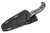 TOPS Knives - Sidekick Diver - Black Traction Coated N690co Steel Fixed Blade - Black & Grey G-10 Handle