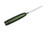 Primitive Woodsman - FoxFire - 2.5" Black Oxide 80CRV2 Steel Blade w/ Black Rubber Handle W/ Green Liners