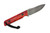 JP Bladesmithing - Fang XL - 3.125" AEB-L Fixed Blade W/ Poured Resin Handle & Black Leather Sheath