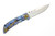 Spartan Blades - Spartan Harsey - 3.25" Magnacut Steel Folding Blade W/ Plague Doctor Handle - Blue