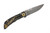 Spartan Blades - Spartan Harsey - 3.25" Damascus Steel Folding Blade W/ Plague Doctor Handle - Damascus