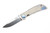 Spartan Blades - Spartan Harsey - 3.25" Magnacut Steel Folding Blade W/ Stonewash & Blue Ano Hardware Handle