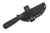 Very Good Knife Company - Adventure Jr. - 3.5" AEB-L Fixed Blade W/ Black Canvas Micarta Handle