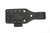 TKC: ESEE 4 Leather Backer - Black WITH Firesteel - #2