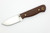 LT Wright Knives Brumby Lite - A2 Steel - Flat Grind - Rustic Brown Micarta W/ Red Liners Handle - Matte Finish