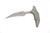 Microtech - BEE Marifione Select Push Dagger - 2.5" Serrated Stonewash 440C Steel fixed Blade W/ Apocalyptic Finish Handle W/ Bronze Titanium Hardware 