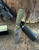 ESEE Knives - Medellin II Folder - 3" S35VN Steel Folding Knife w/ Crossbar Lock & Olive Micarta Handles