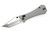 Aux Mfg - Pocket Tanto - 2.75" 14c28n Steel Folding Blade w/ Grey G-10 W/ Tiffany Blue Inserts Handles