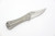 Aux Mfg - Pocket Bowie Slipjoint - 2.25" M390 Steel Folding Blade w/ Milled Titanium Handles