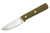 Battle Horse Knives - Maverick Scout - 01 Steel Fixed Blade w/ Green Canvas Micarta Handle