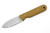 Battle Horse Knives - Bushbaby - 01 Steel Fixed Blade w/ Natural Canvas Micarta Handle