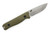 Reiff Knives: F3 - Fixed Blade - CPM MagnaCut - Saber, Stonewash, OD Green G-10