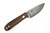 Fire Creek Forge - Lochsa River Skinner - 2.8" 52100 Steel Fixed Blade W/ Desert Ironwood W/ Red Liners
