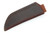 Reiff Knives: F3 Extreme Conditions - Field Survival Knife - Fixed Blade - CPM 3v, Saber, Hi-Vis Orange Blade, Coyote Tan G10 Handle, Brown Leather Sheath