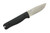 Reiff Knives: F3 - Fixed Blade - CPM 3V - Saber, Stonewash, Black G-10, Black Kydex