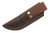 Reiff Knives: F3 - Fixed Blade - CPM 3V - Saber, Stonewash, Coyote Tan G-10, Brown Leather Sheath
