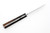 Lishen Knives - Little Canuck - 3.25" AEB-L Scandi Grind Fixed Blade W/ Desert Ironwood W/ Brass Pins Handle - 2