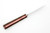 Lishen Knives - Little Canuck - 3.25" AEB-L Saber Grind Fixed Blade W/ Buckskin Dymalux W/ Red Liners & Mosaic Pins Handle