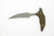 Microtech - BEE Marifione Select Push Dagger - 2.5" 440C Steel fixed Blade W/ Apocalyptic Finish Antique Bronze Titanium Handle