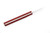 Lishen Knives - Mini Northern Scalpel - 1.75" AEB-L Flat Grind Fixed Blade W/ Red Canvas Micarta Handle
