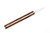 Lishen Knives - Northern Scalpel - 1.75" AEB-L Flat Grind Fixed Blade W/ Desert Ironwood W/ Brass Pins Handle - 1