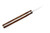 Lishen Knives - Northern Scalpel - 1.75" AEB-L Flat Grind Fixed Blade W/ Desert Ironwood W/ Brass Pins Handle - 2