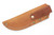 Lishen Knives - Dakota - 3.75" AEB-L Scandi Grind Fixed Blade W/ Red Canvas Micarta W/ Mosaic Pins Handle