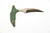 Microtech - BEE Marifione Slect Push Dagger - 2.5" Bronze 440C Steel Serrated Bronze Stonewashed Finish fixed Blade W/ Antique Green Titanium Handle 