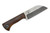 Fire Creek Forge - Buckthorn Wharncliffe - 3" 52100 Steel Fixed Blade W/ Desert Ironwood W/ Yellow Liners Handle